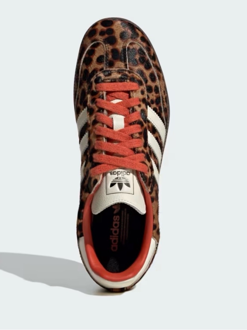 adidas Samba OG Sneakers in Leopard Print Calf Hair - US 7 - Picture 2 of 12